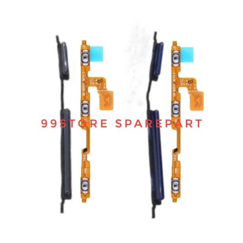 Flexible Tombol Power + Volume Samsung M20 – Sparepart HP Set Lengkap