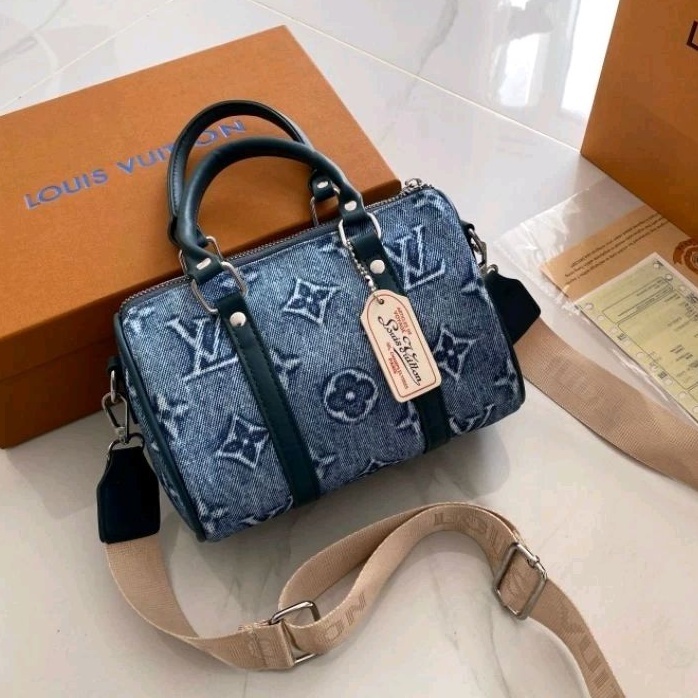 206 Mini Denim Bag Speedy