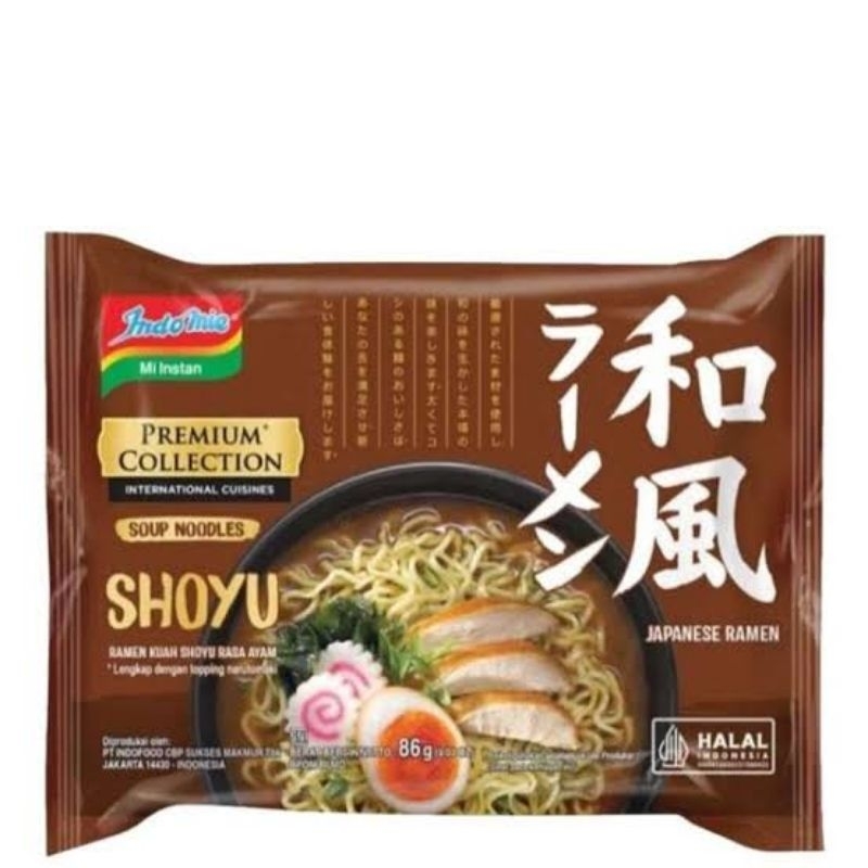 

INDOMIE PREMIUM JAPANESE SHOYU RAMEN 82g