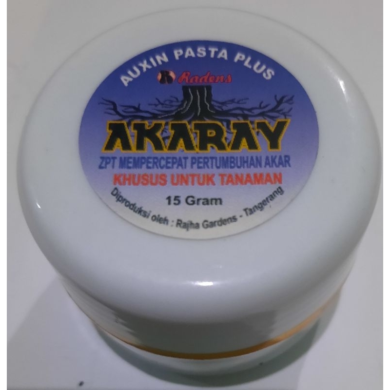 AKARAY Pasta/Salep Hormon Oles ZPT Mempercepat Tumbuh Akar Semua Tanaman: Hias,Bunga Anggrek & Buah