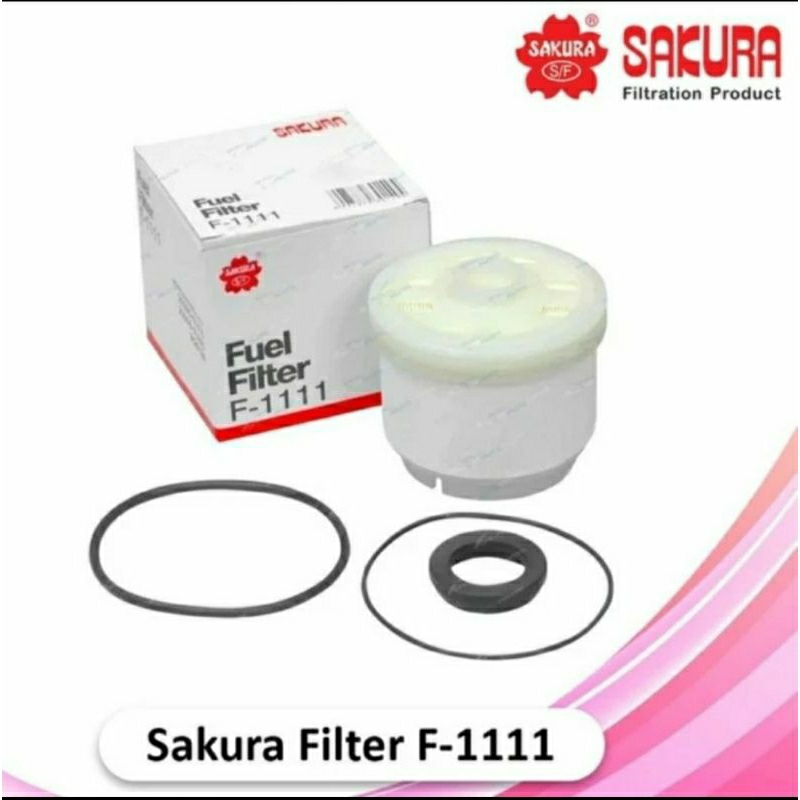 SAKURA F-1111/F1111 Fuel Filter/Saringan Solar Pajero Sport 2011-2016