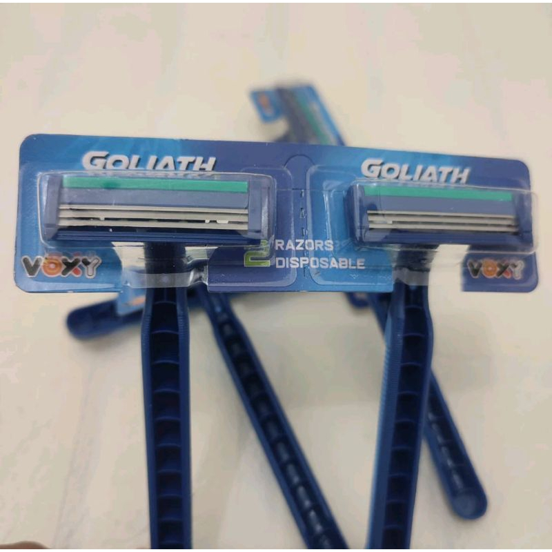 ZSC026 - GOLIATH ALAT CUKUR 2 MATA  / ALAT CUKUR GOLIATH / CUKUR JENGGOT KUMIS