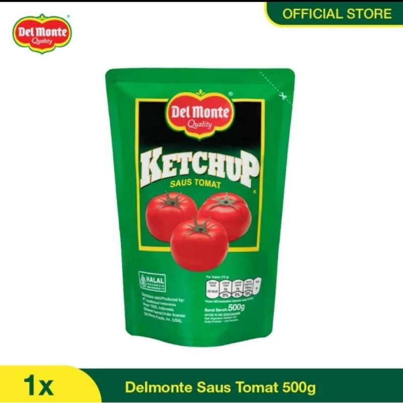 

SAUS TOMAT DELMONTE 500 GR