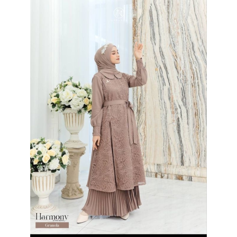 MOM  SKIRT TUNIK SET PASMINA HARMONY BY NARARYA