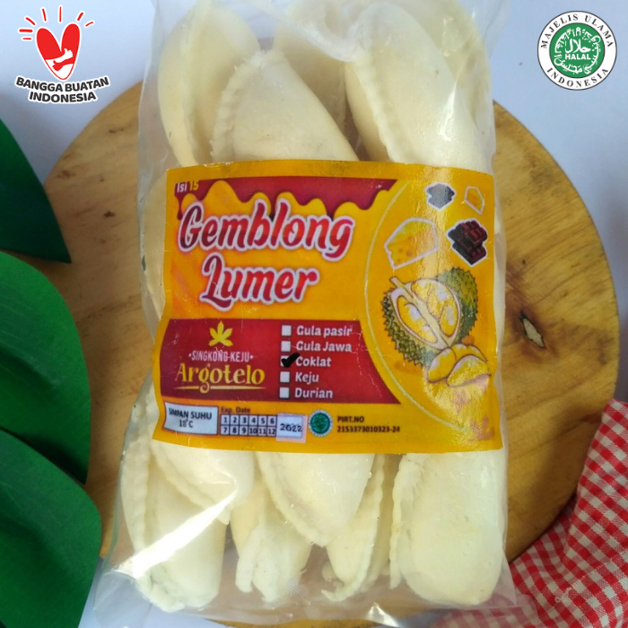 Gemblong Lumer Durian Milo Coklat Gula Jawa Tengah Argotelo Salatiga