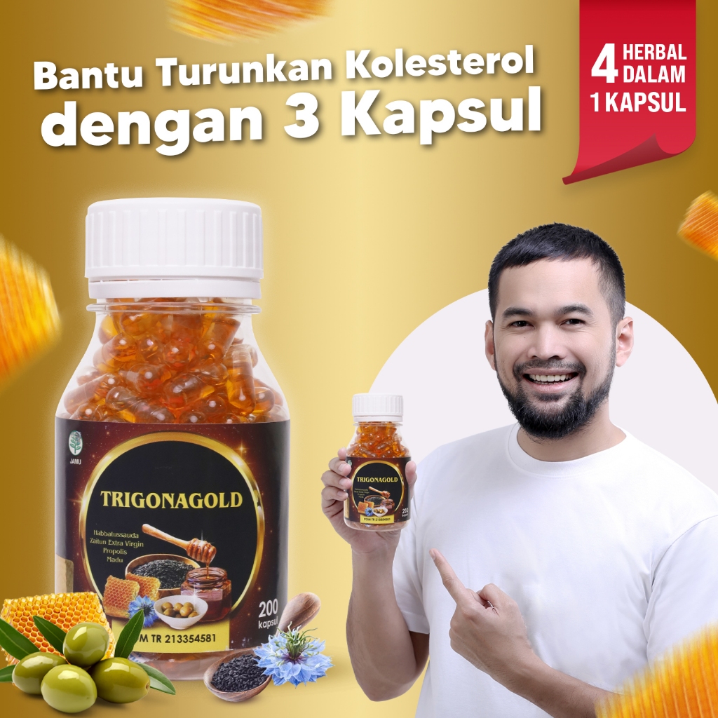 Trigona Gold Kapsul Minyak Habbatussauda