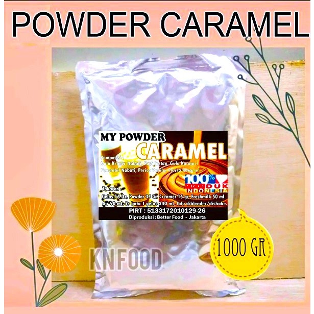 

Powder Rasa Caramello - Bubuk Minuman Rasa Caramello