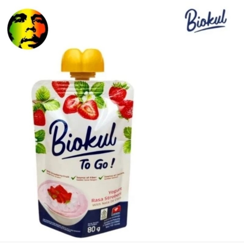 

Biokul yogurt stirred 80 strawberry