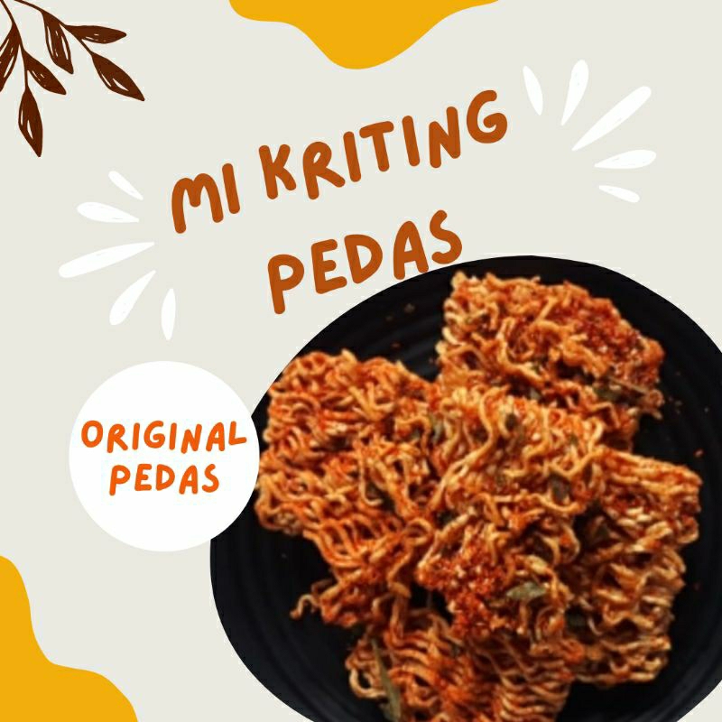 

Mie Kriting Pedas