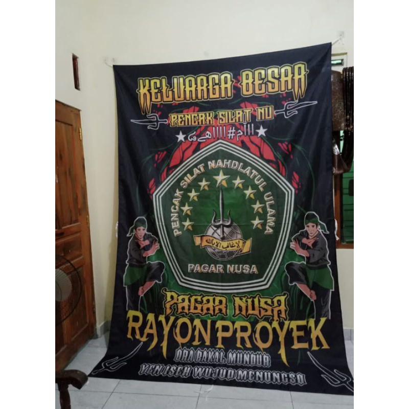 BENDERA FULL PRINTING PAGAR NUSA