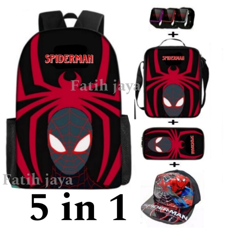 tas anak laki - tas sekolah anak - tas anak cowok - tas karakter - tas ransel sekolah - tas 5 in 1