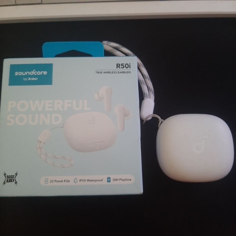TWS Soundcore Anker R50i White Preloved/Bekas