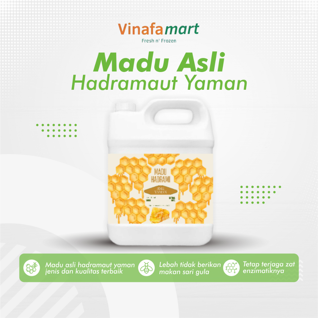 

Madu Asli Honey Hadramaut Yaman Tanpa Zat Kimia Detox Tubuh 500gr