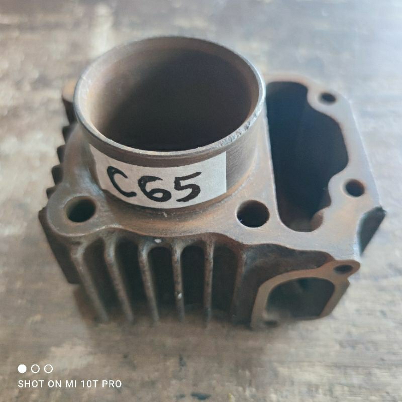 Cylinder Blok Only Honda C65 Original Honda Japan