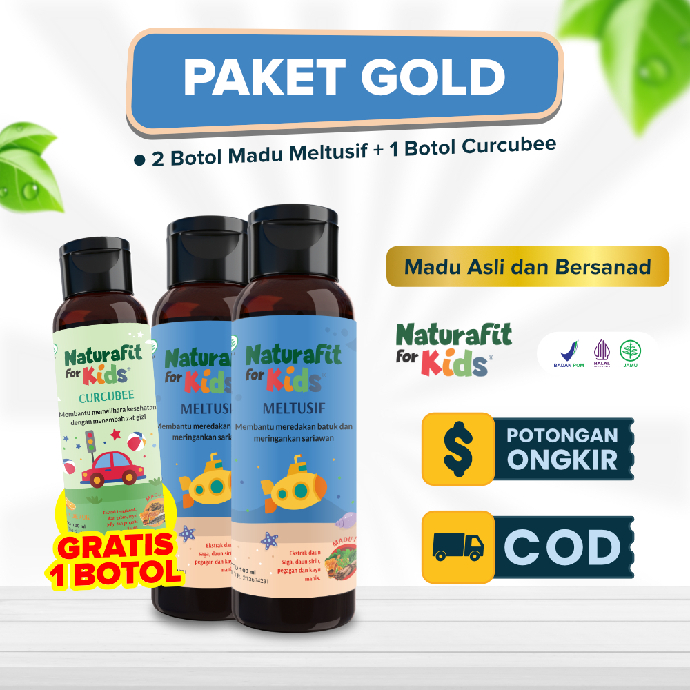 

Madu Meltusif Paket Gold Herbal Radang Tenggorokan Anak
