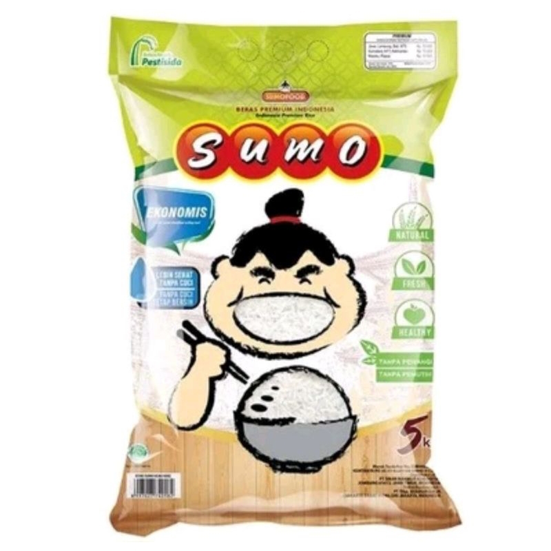 beras sumo 5kg/sumo 5kg/beras sumo/beras sumo merah 5kg/beras sumo kuning 5kg/beras sumo hijau 5kg/s