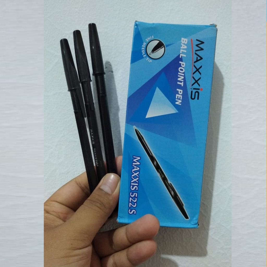 

PULPEN HITAM PENA HITAM BALLPOINT HITAM RANDOM MERK