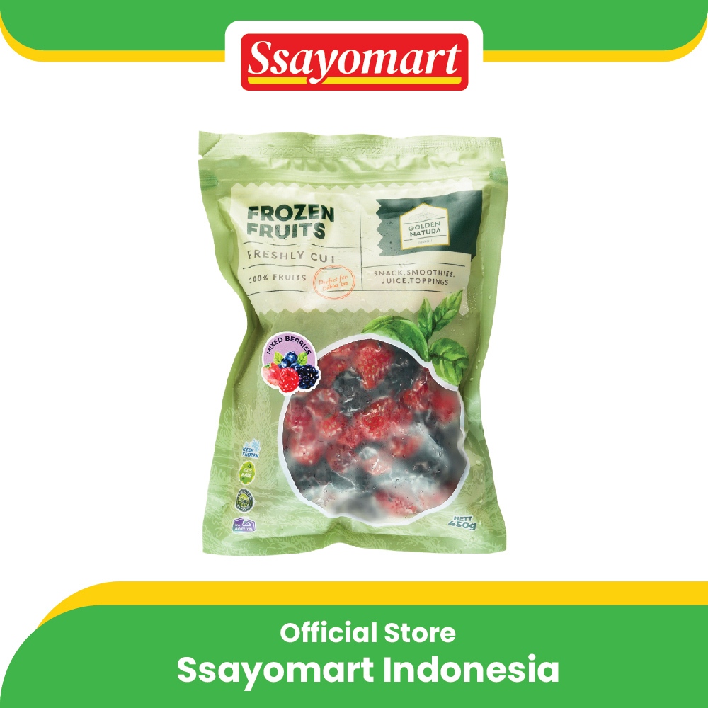 

Golden Natura Mixed Berries Frozen 450gr