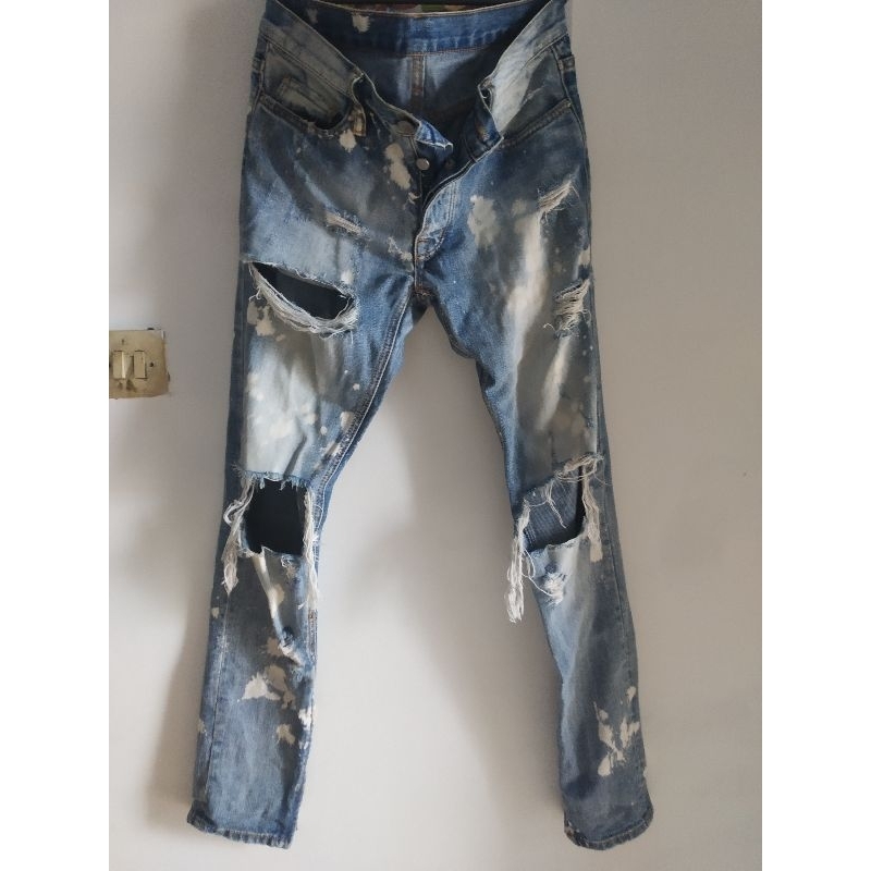mnml m1 splash denim