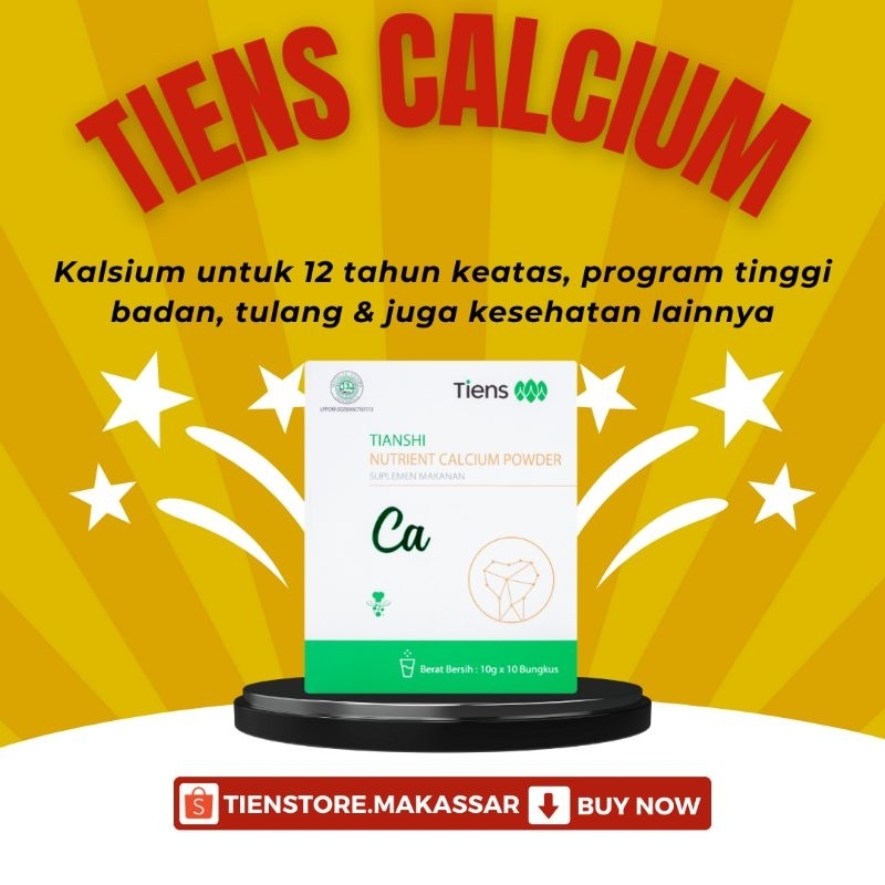 Nutrient High Calcium Powder | Calcium Tiens Original | Susu Calcium