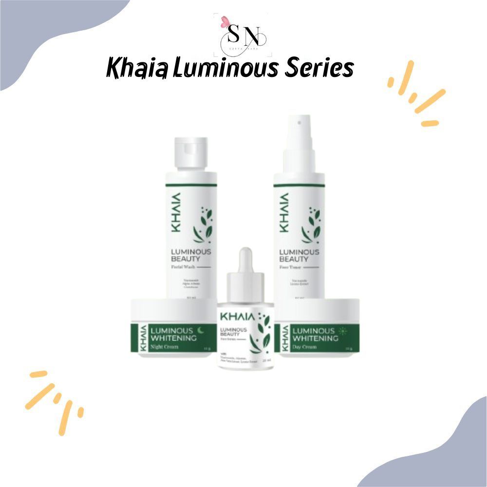 Paket Skincare Khaia Luminous Series
