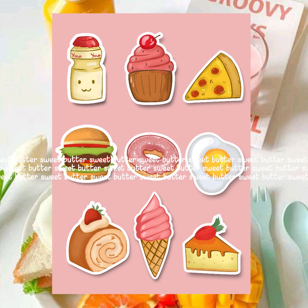 

Food Sticker Jurnal series 2