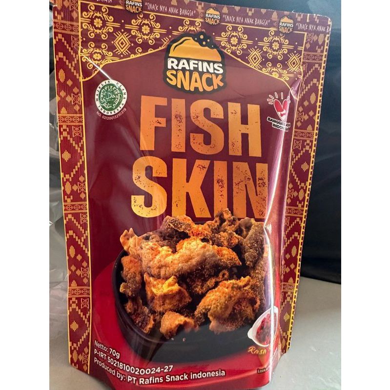 

Rafin's Fish Skin Rendang 70gr