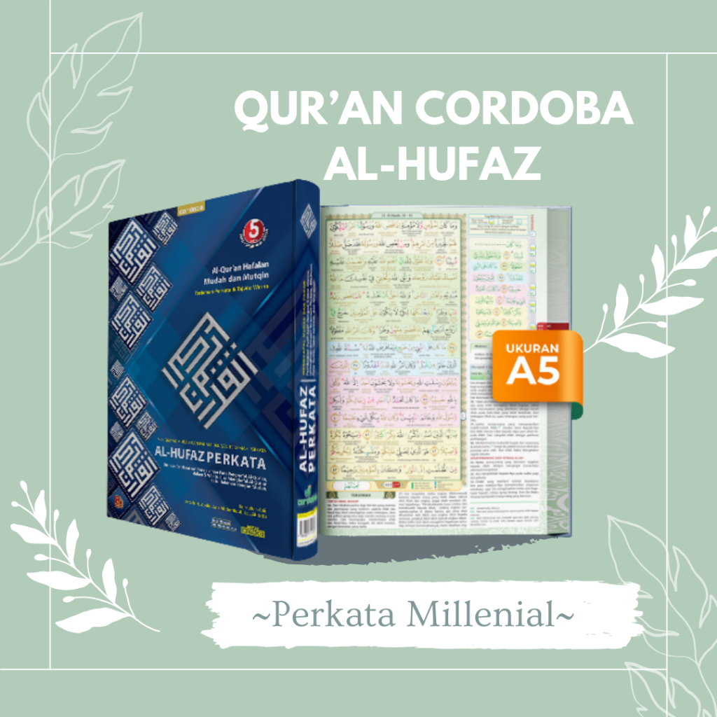 Qur'an Cordoba Al-Hufaz Per Kata Metalizing