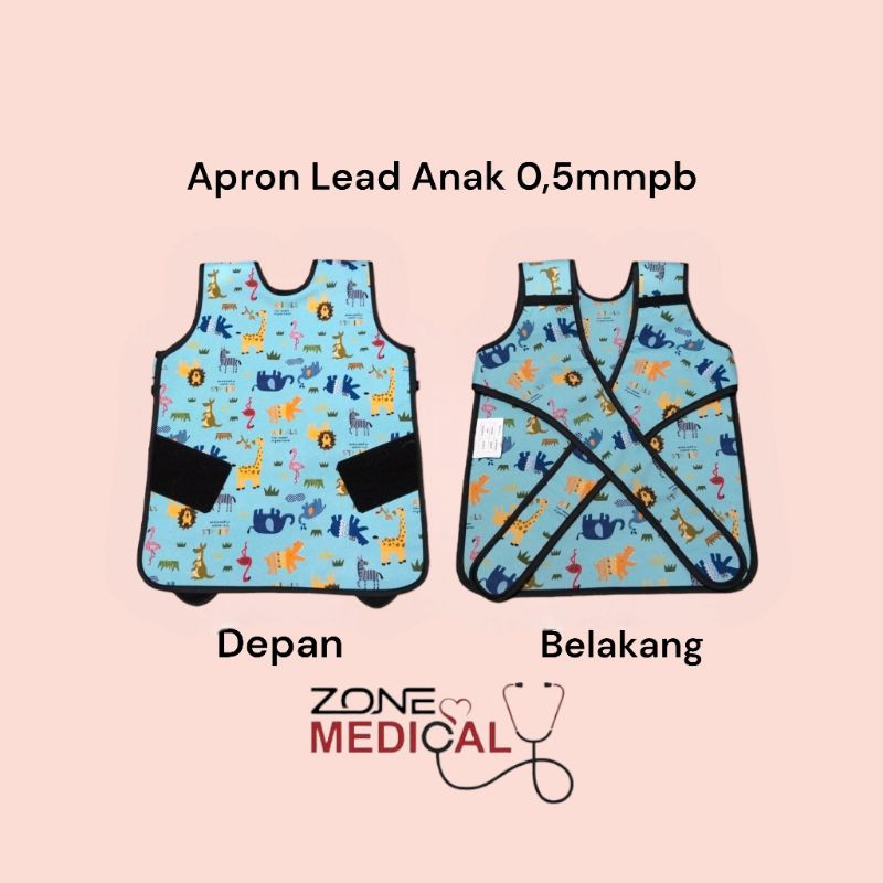Apron Lead Anak 0,5mmpb / Apron Baju X-ray Anak 0,5 mmpb