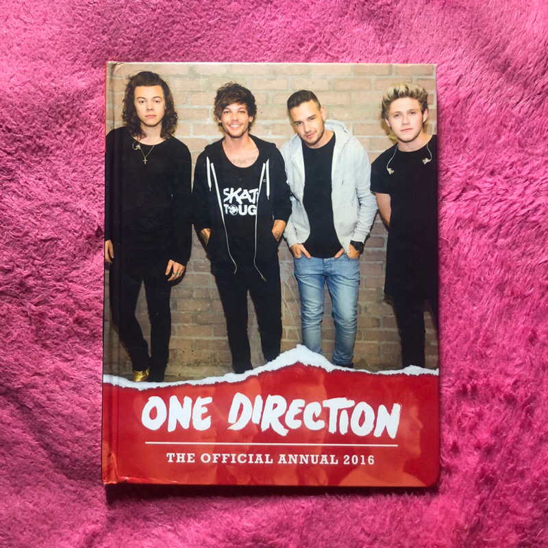ONE DIRECTION 1D - THE OFFICIAL ANNUAL 2016 BOOK [PRELOVED] ORIGINAL ALBUM CD HARRY STYLES ZAYN MALI