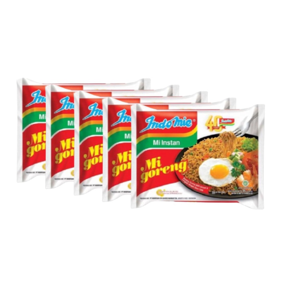 

Terbaru Indomie Mi Goreng Mie Instan 5 x 85 gr