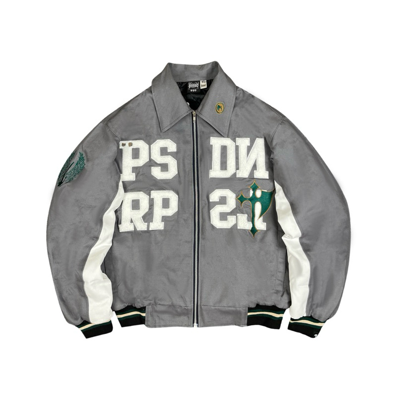 Boxy Cut Varsity Jacket / Racing jacket | Terra | Poseidon Reprisal
