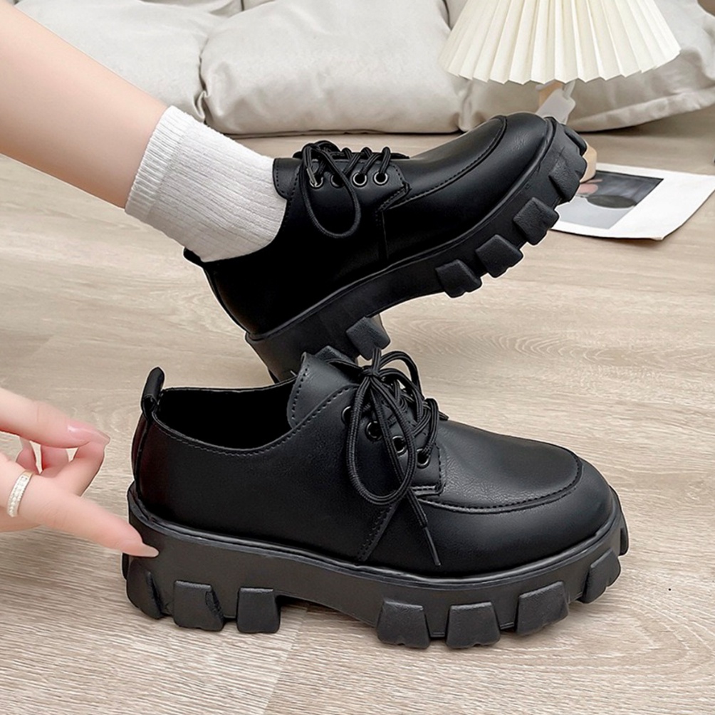 gvt8 Rachel Boots Sepatu Sneakers Boots oxford shoes wanita Formal Kerja Wanita  sepatu wanita warna