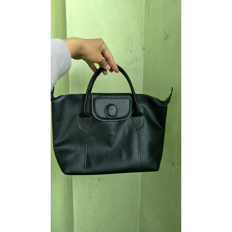 tas persit Lc bahan kulit jeruk kasar