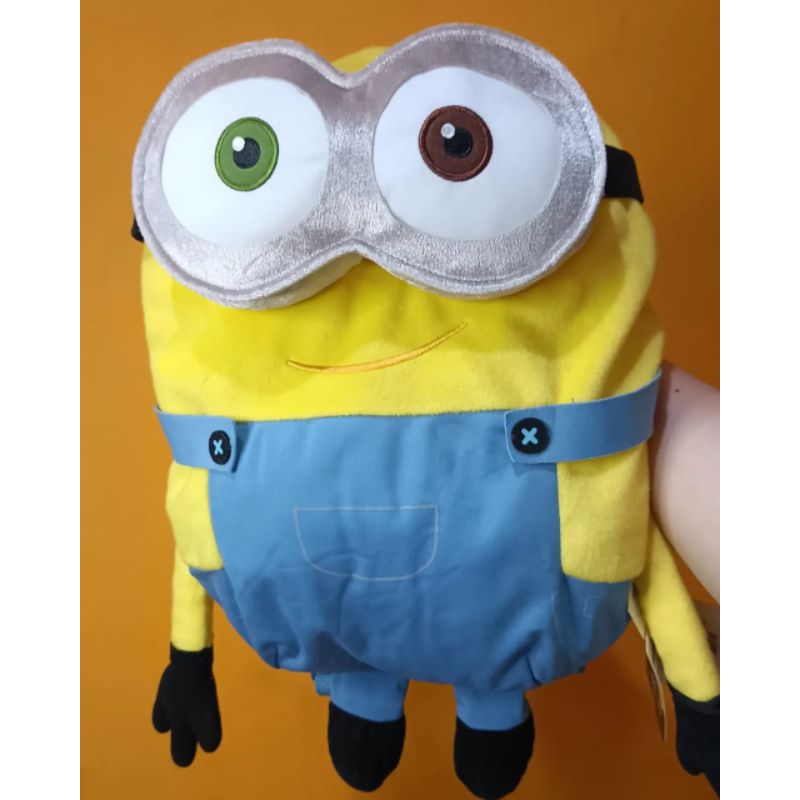 BONEKA TAS MINIONS BOB DESPICABLE ME ORIGINAL NEW TAG