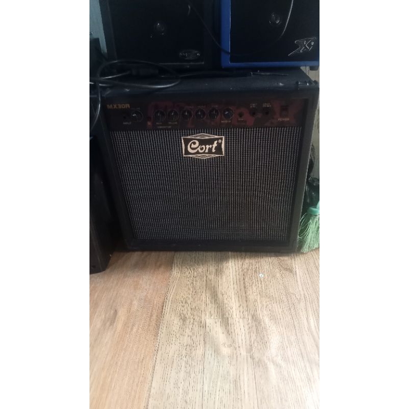 OLSHOP BANJARMASIN - MONITOR GITAR CORT  MX30R ATAU SPEAKER AKTIV SPEAKER 10" MULTI FUNGSI