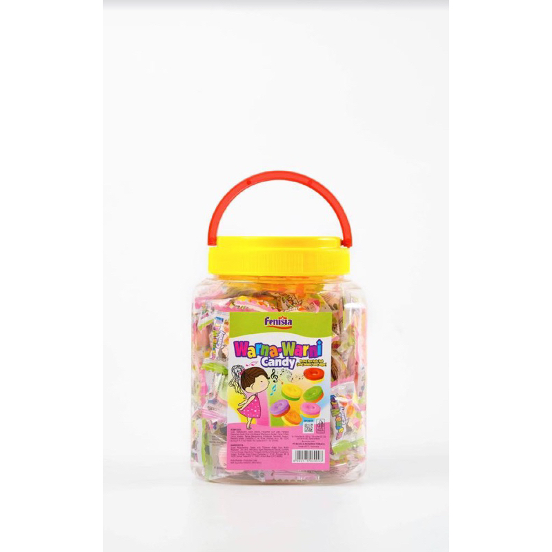 Fenisia Permen Siul/Permen Warna-Warni/Permen Tiup/Permen Jadul/Permen Hits Toples Kecil