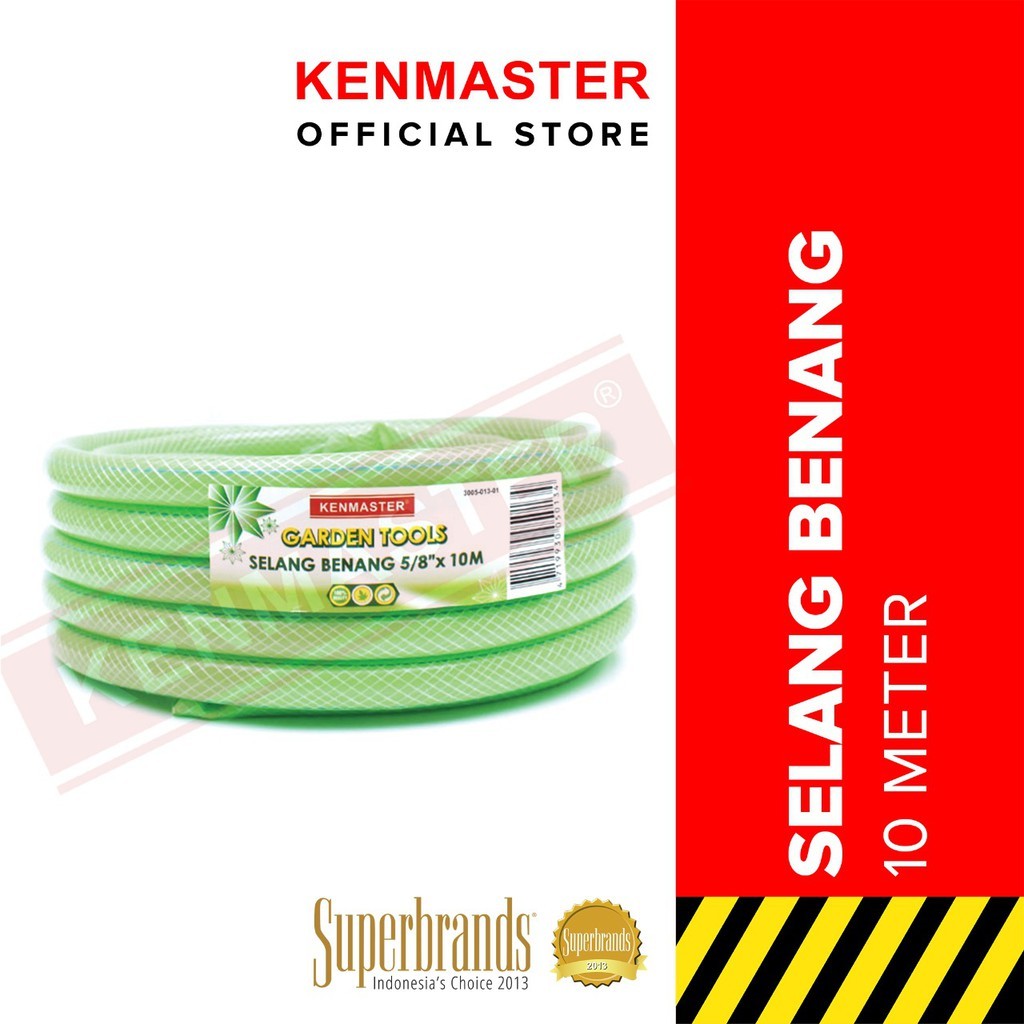 Kenmaster Selang Benang 5/8" in 1 Roll Panjang 10 Meter
