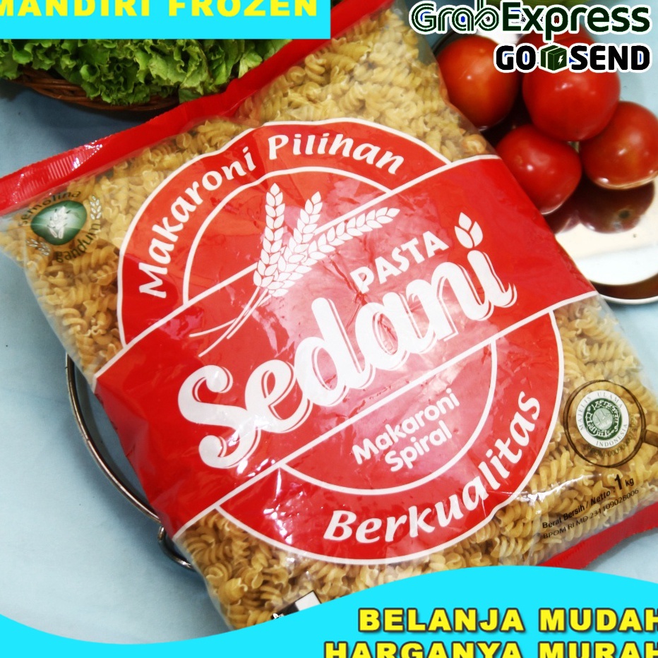 

Penjualan TerbaikCOD SEDANI Makaroni Spiral 1kg Pasta Instan