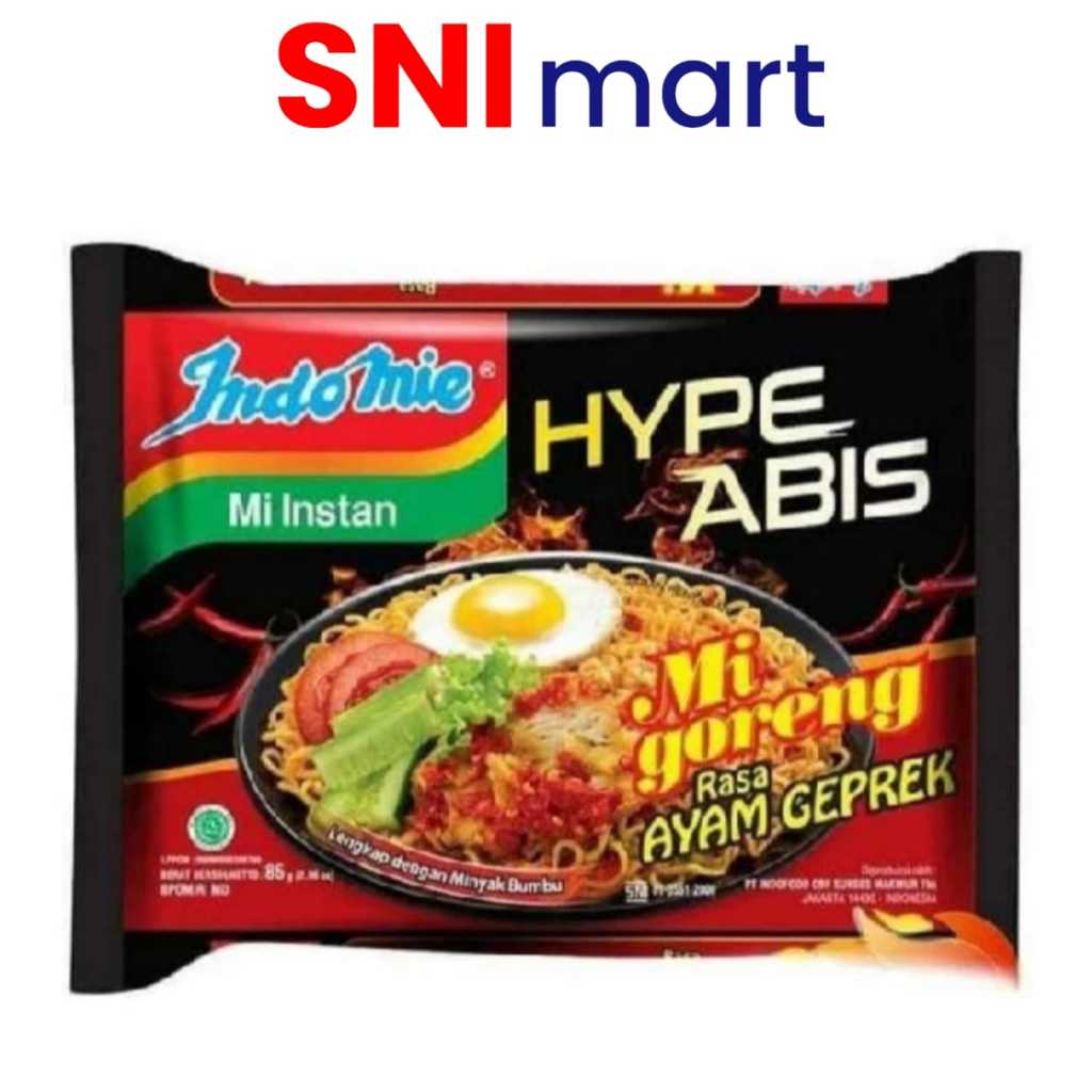

Indomie Goreng rasa Ayam geprek 1 bungkus ,makanan lezat dan bergizi