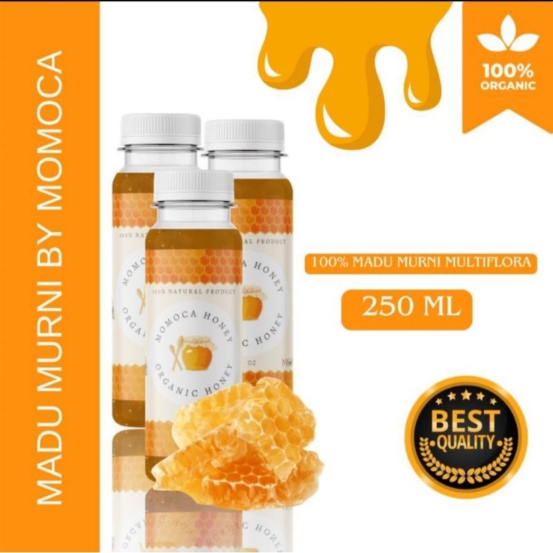 

Madu Asli Premium 250ml | Madu Murni by Momoca