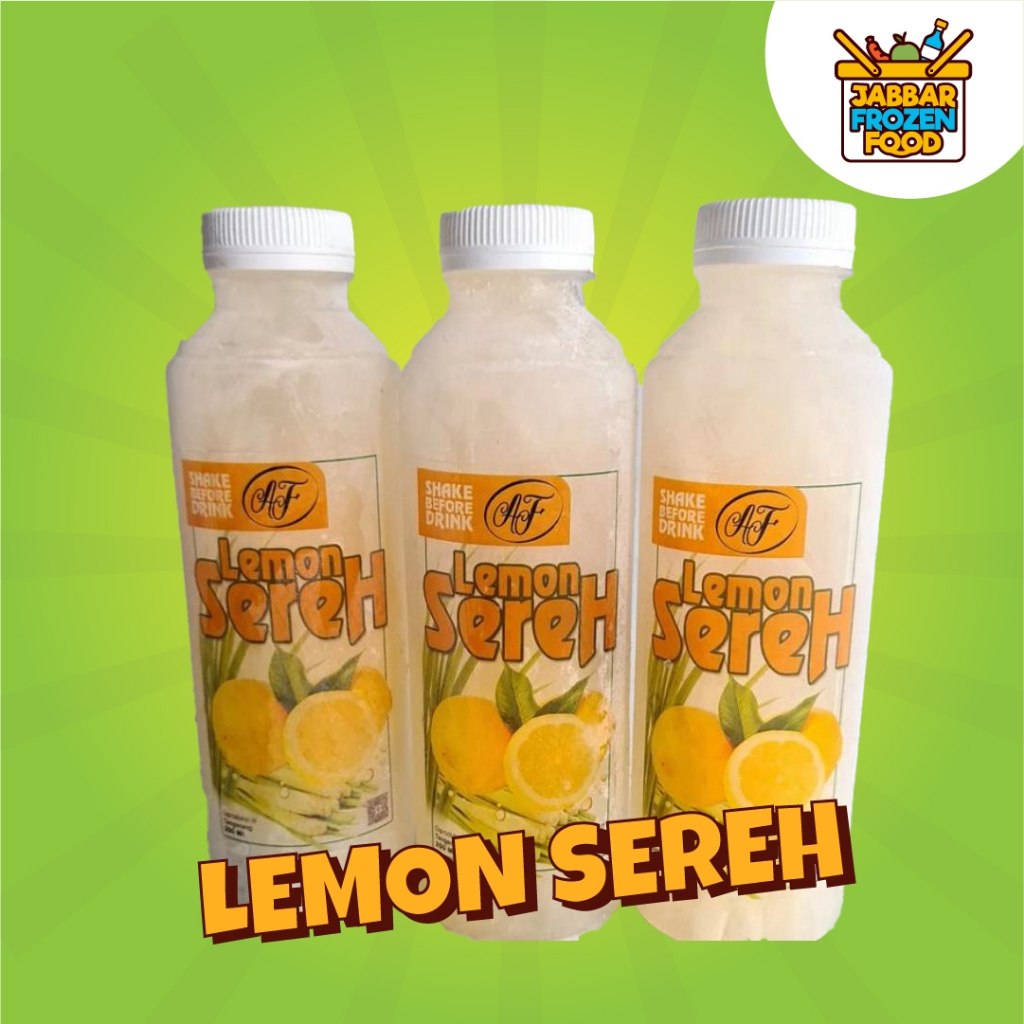 

Lemon Sereh 250ml Minuman Segar MInuman Sehat