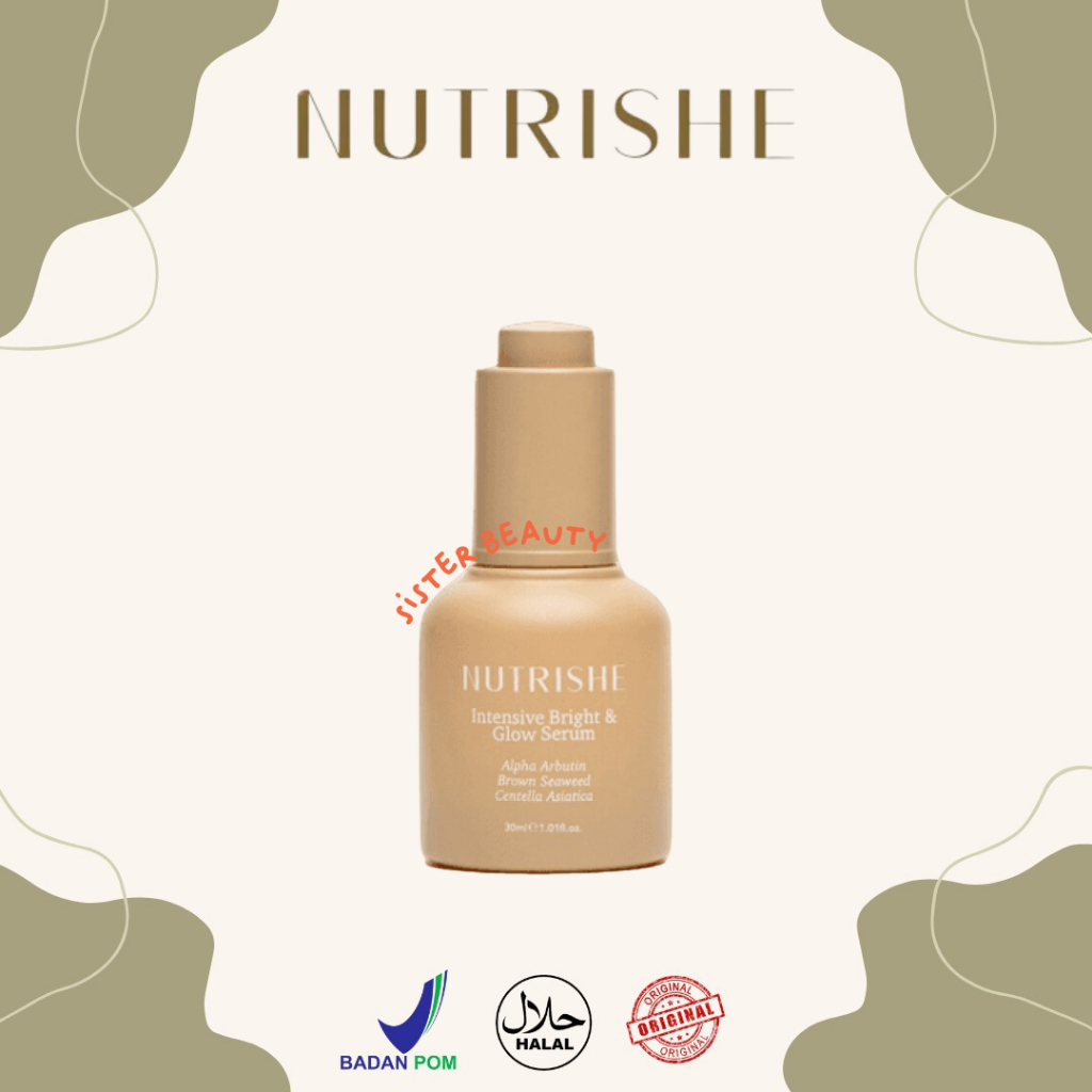SisterBeauty - Nutrishe Intensive Bright & Glow Serum - 20mL | 30mL