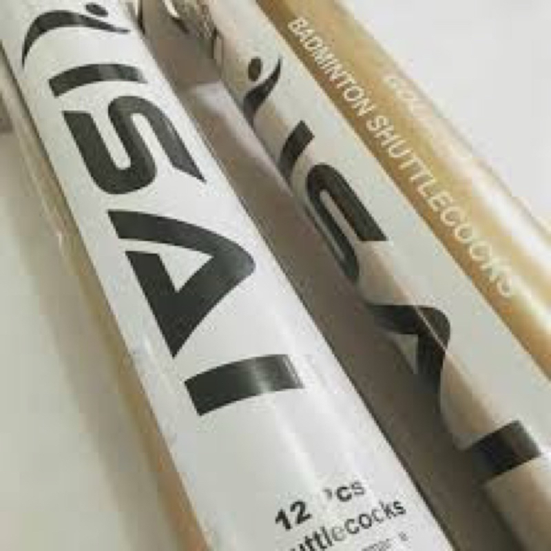 isai gold shuttlecock badminton