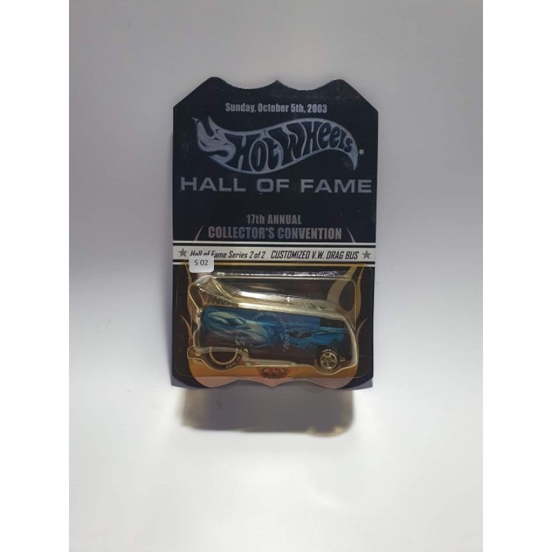 Hotwheels customized VW drag bus hall of fame