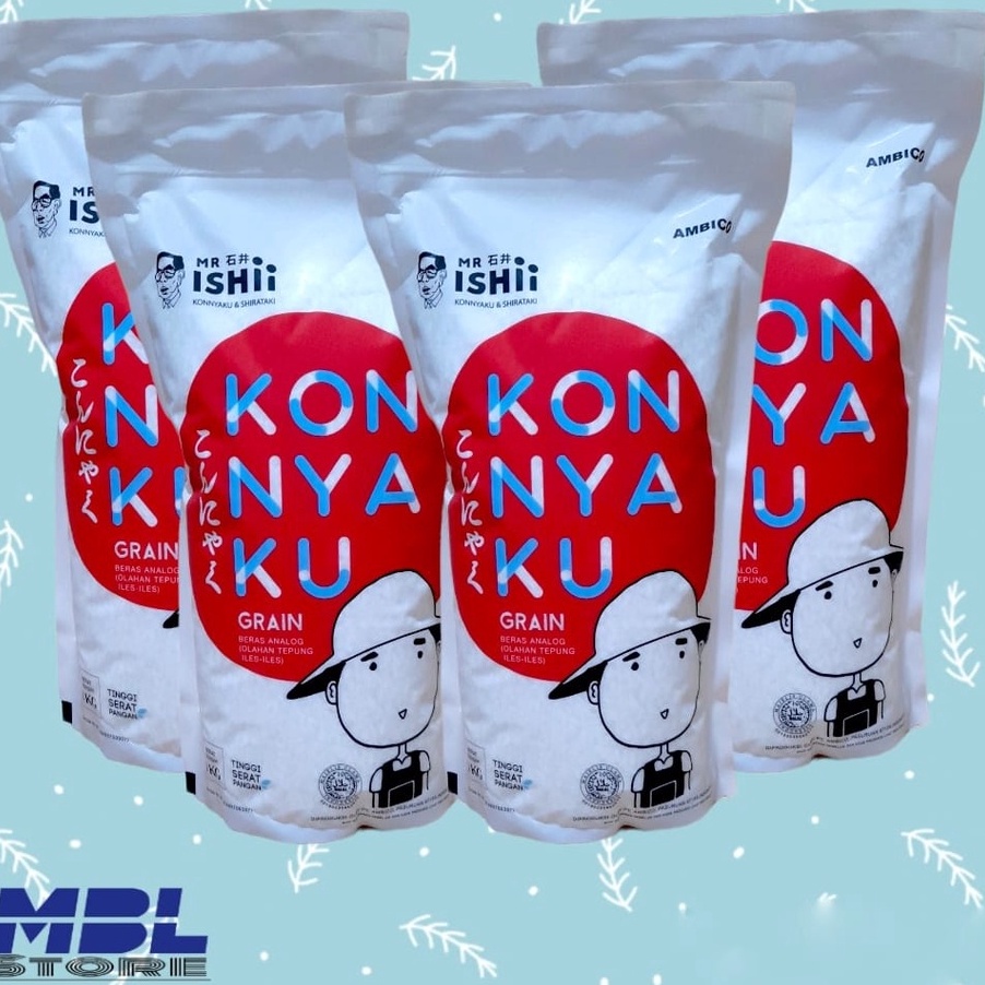 

MEGA SALE Beras Shirataki 1 gram 1kg cocok untuk diet keto