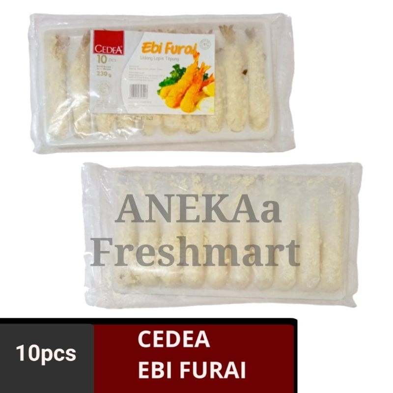 

CEDEA EBI FURAI 230gram ISI 10PCS UDANG GORENG FROZEN EBI FRY