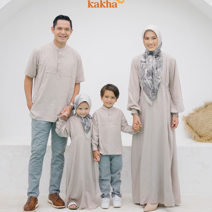 COD Kakha  Sarimbit Keluarga halmahera A  Baju couple keluarga  Sarimbit Keluarga  Baju muslim couple