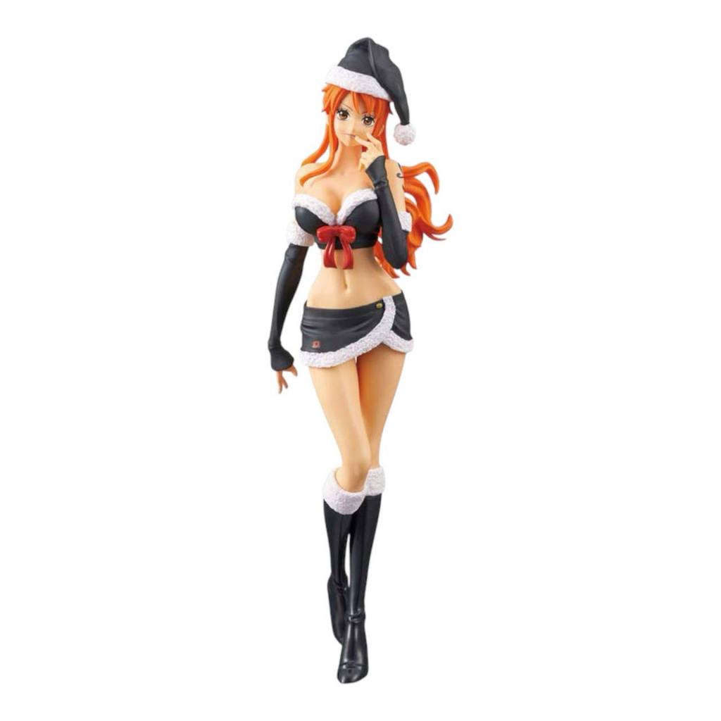 Banpresto NAMI One Piece Christmas Black Figure Toys Bandai