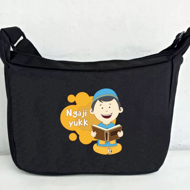 Banting harga Tas Selempang Anak Laki Perempuan Untuk Ngaji Alquran Iqro Murah Win